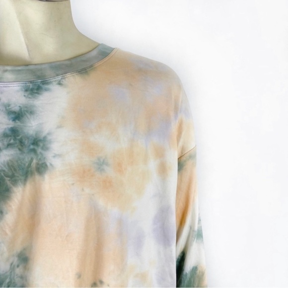 Socialite Tie Dye Print Pullover Sweatshirt size S - Picture 3 of 6